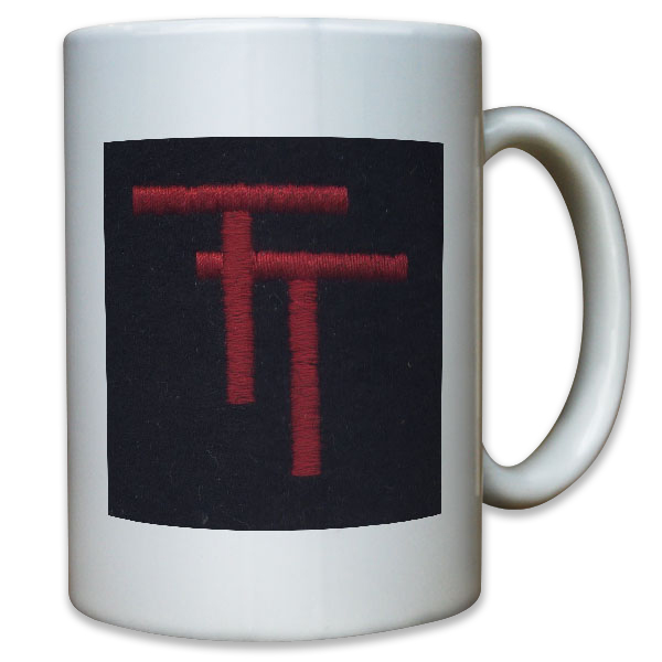 50. Infanterie Division England Great Britain Royal Army WW II 2 - Tasse #11405