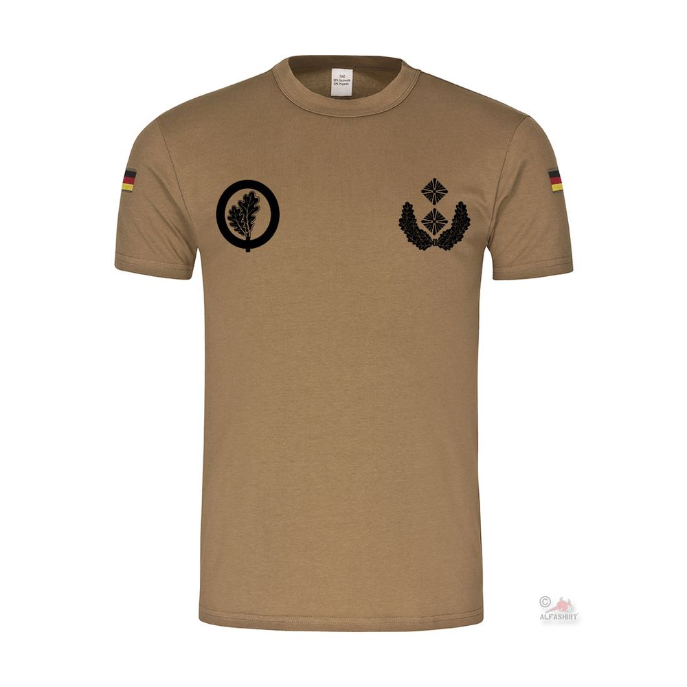 BW Tropics Lieutenant Colonel lone fighter Bundeswehr course T-Shirt # 39267