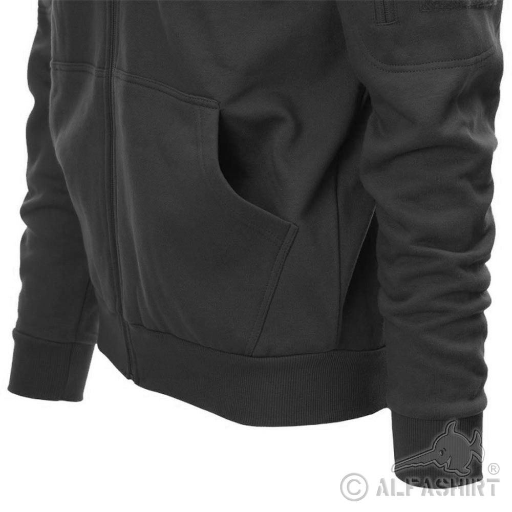 Tactical Hoodie GESTICKT KSK Operator Polo Black in Black_ Kommando Spezialkräfte Bundeswehr Calw Elite Einheit Operator #47074