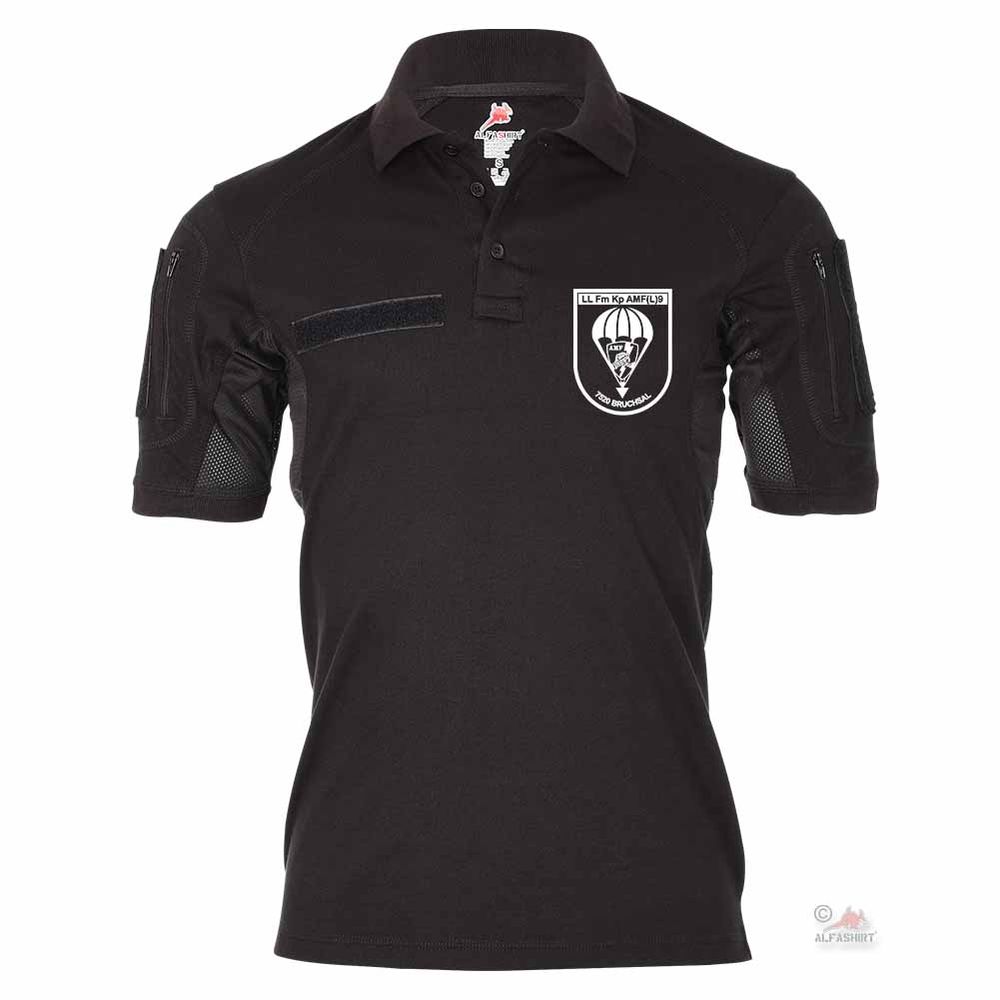 Tactical Poloshirt Alfa - LL FM Kp AMF(L)9 Luftlandefernmeldekompanie 9 #19130