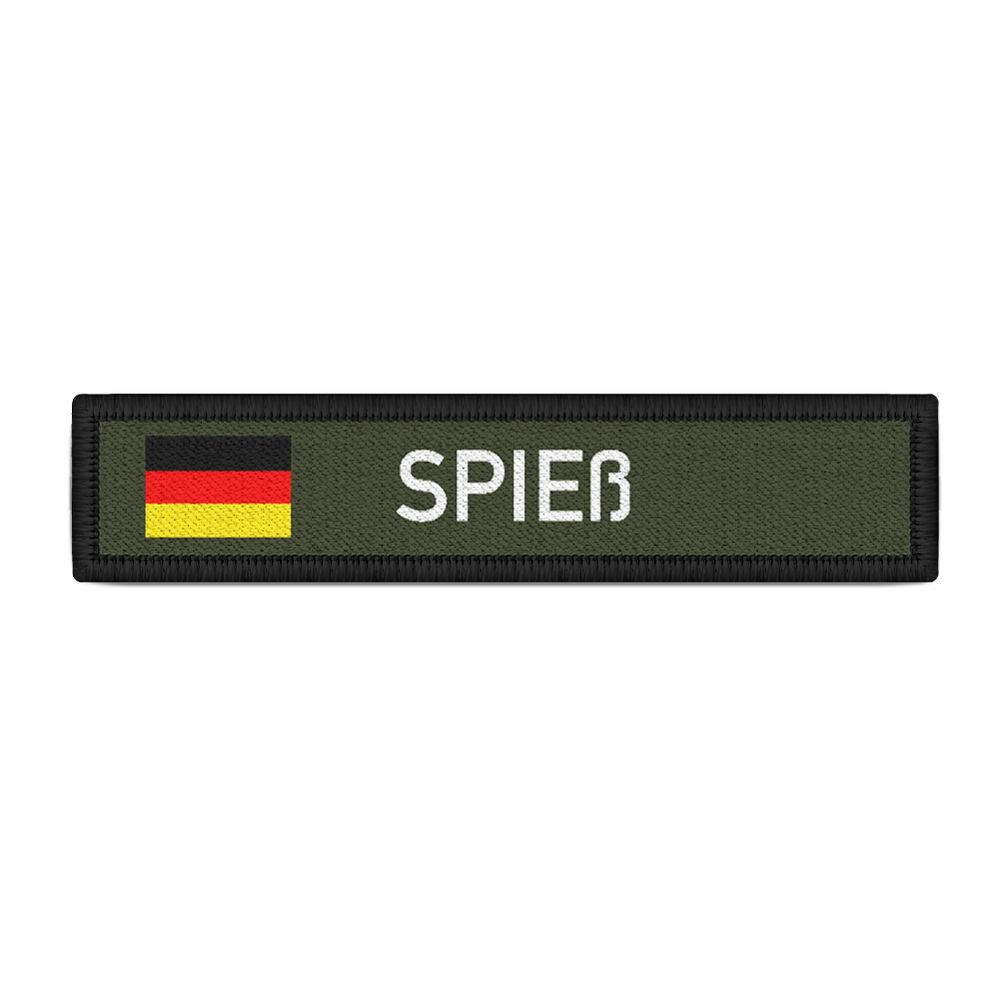 Namenspatch Spieß Mutter der Kompanie Fahne Hauptfeldwebel Aufnäher #27222