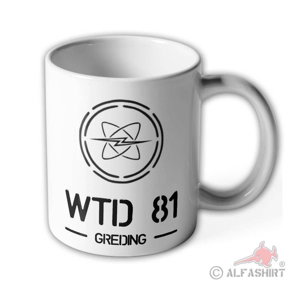 Tasse WTD 81 Greding Wehrtechnische Dienststelle #36727