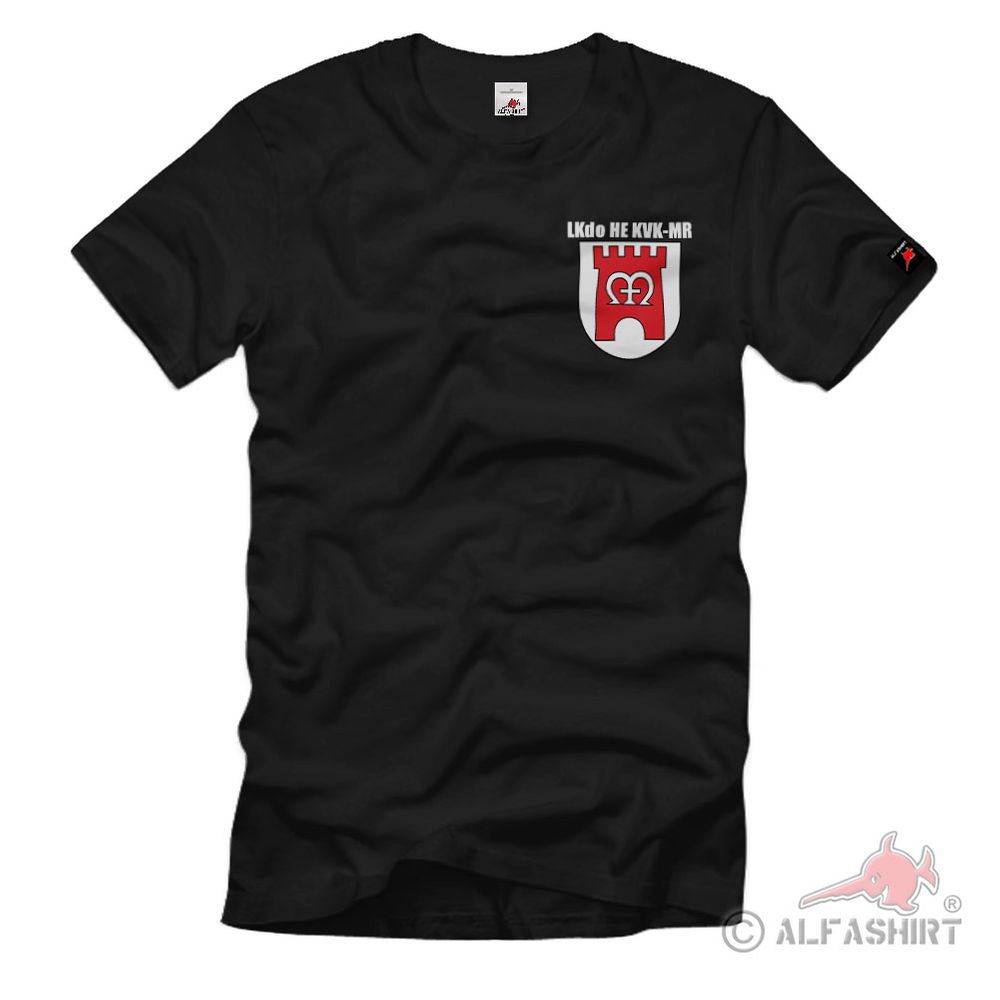 Lkdo HE KVK-MR Landeskommando Hessen Marburg Bundeswehr T-Shirt #21722