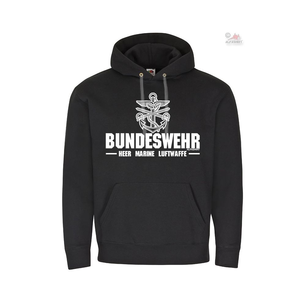 German Armed Forces Army Naval Forces Federal Army Soldier Hoodie # 27238