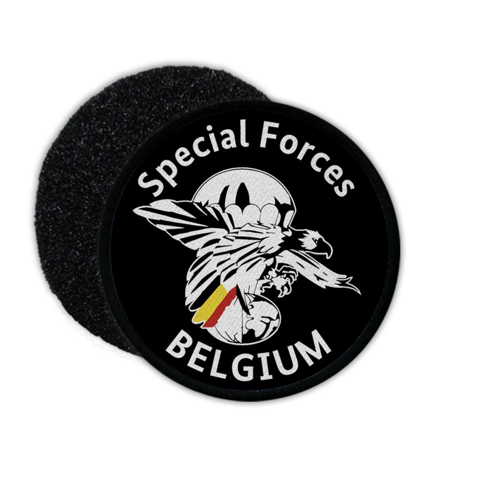 Patch Special Forces Group Belgium Wappen Abzeichen Adler Fallschirm 9cm #34514