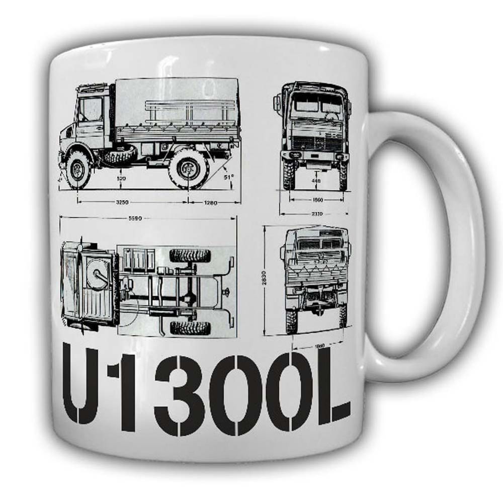 Tasse U1300 L Bundeswehr LKW Transporter MOG Universial Motor Gerät 2 #24496