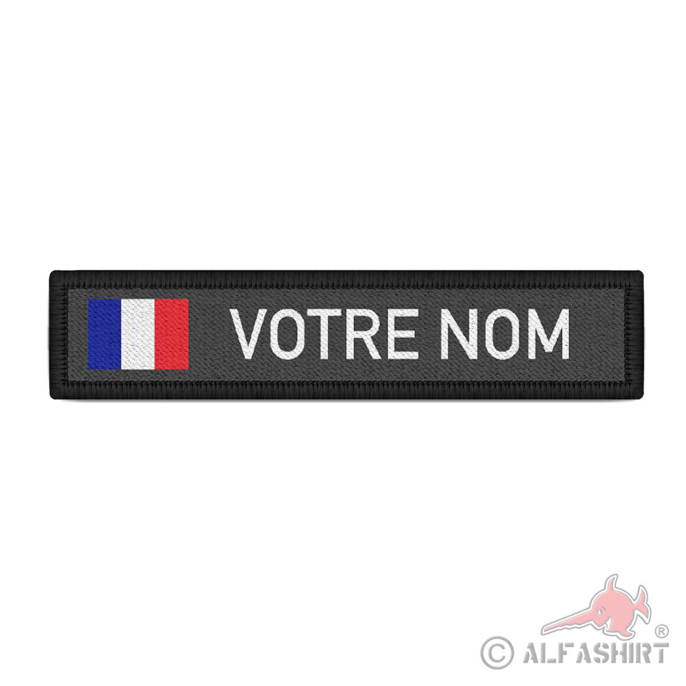 Ecusson avec ton nom