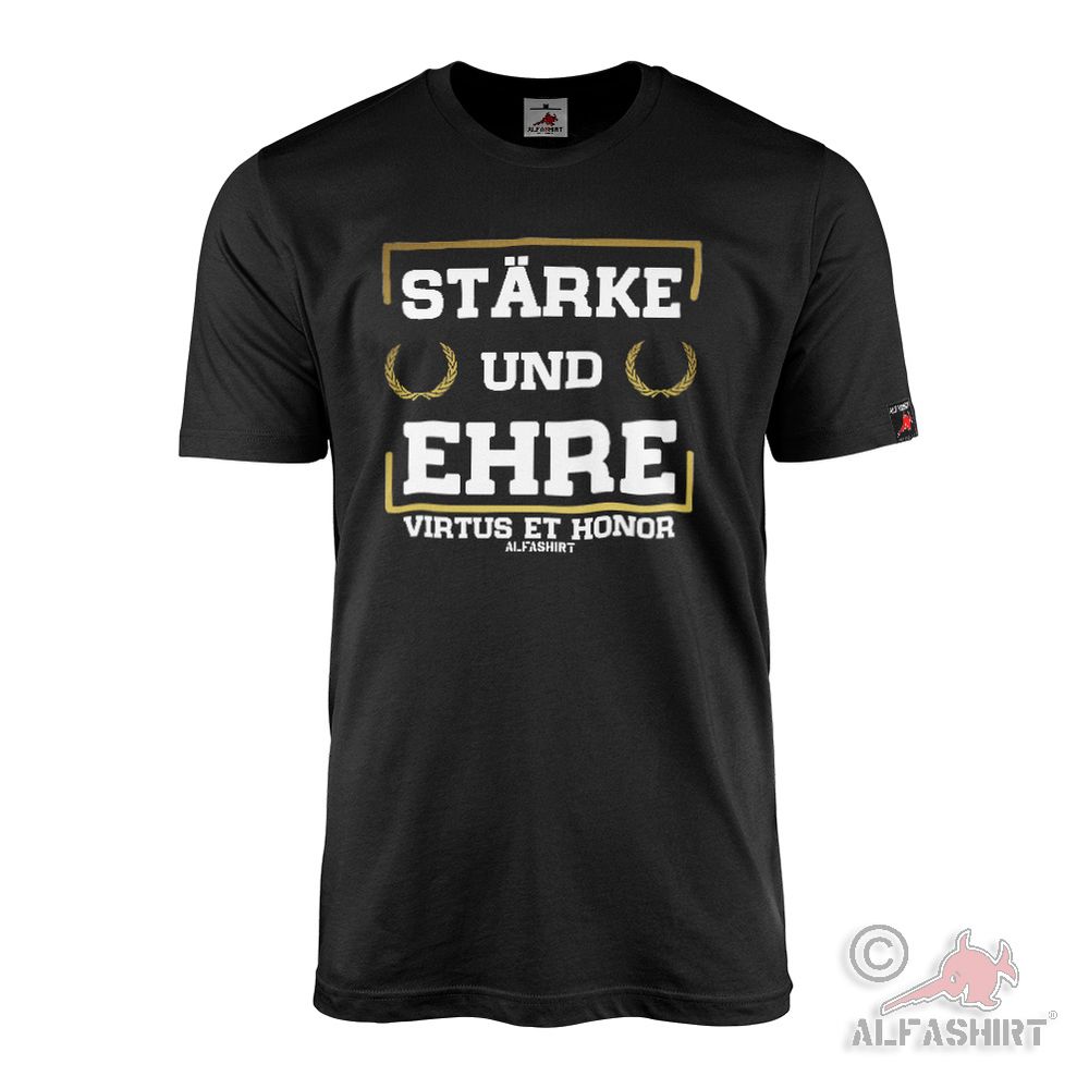 Strength and Honor virtus et honor Rome Roman T-Shirt #45642