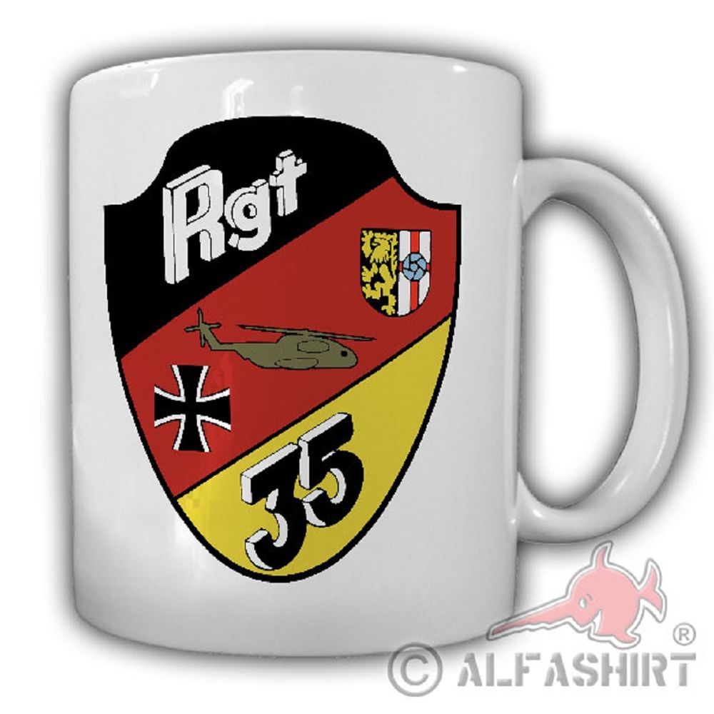 Heeresfliegerregiment 35 Mendig Einheit Militär Flugplatz - Tasse #19509