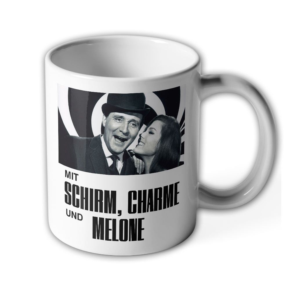 Tasse Mit Schirm, Charme und Melone Kaffee Becher #36328