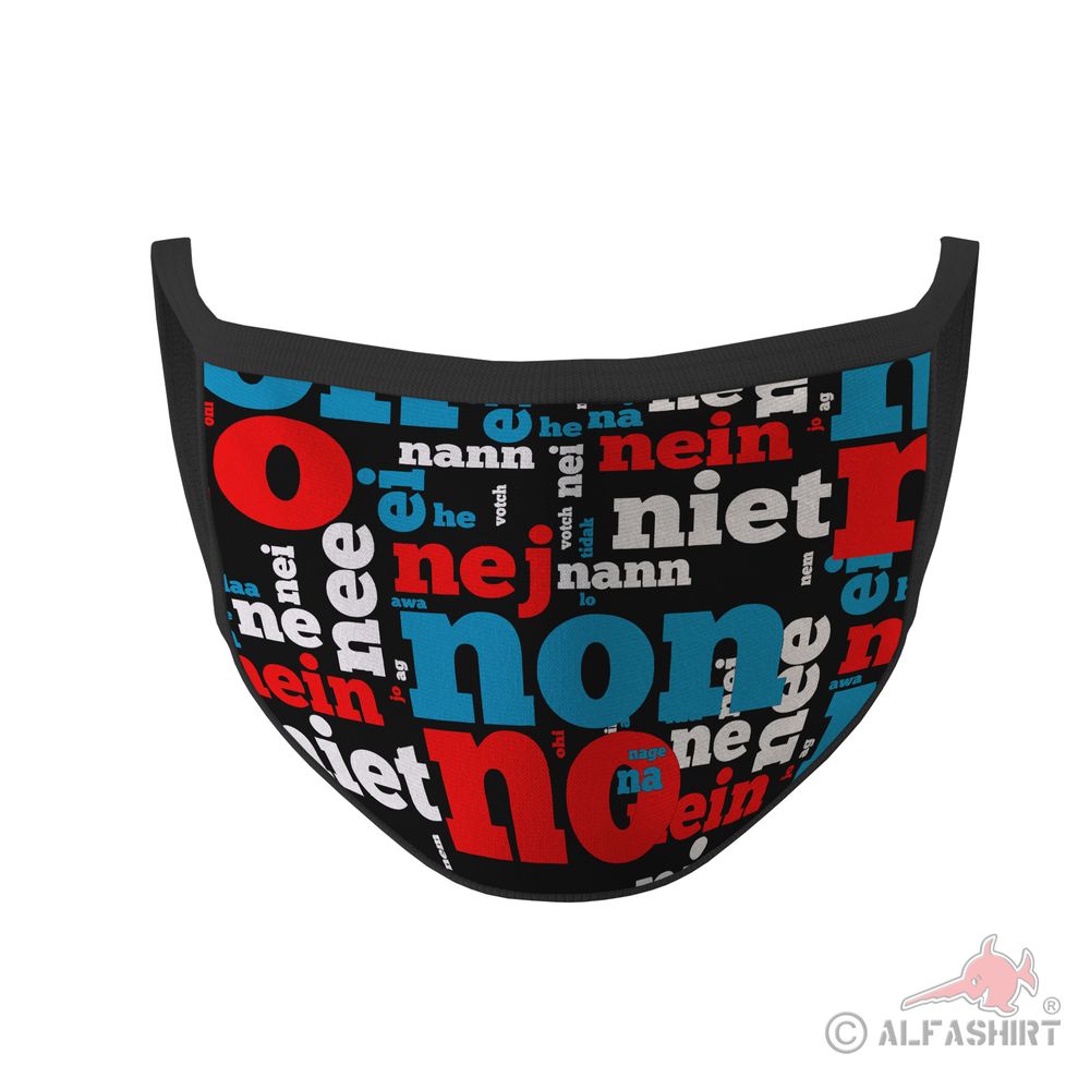 Mouth mask no languages negative answer rejection expression # 36012