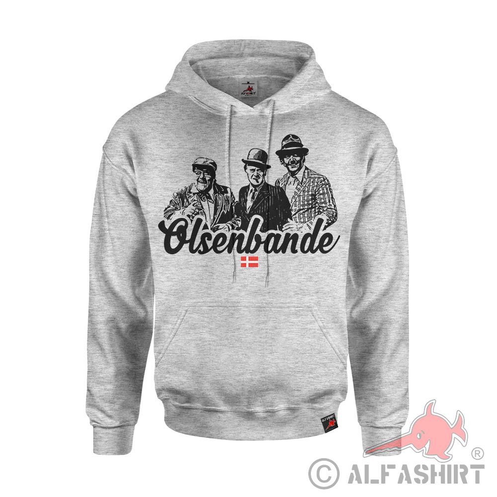 Hoodie Olsenband Egon Benny Kjeld Jütland großer Coup Pulli #43309
