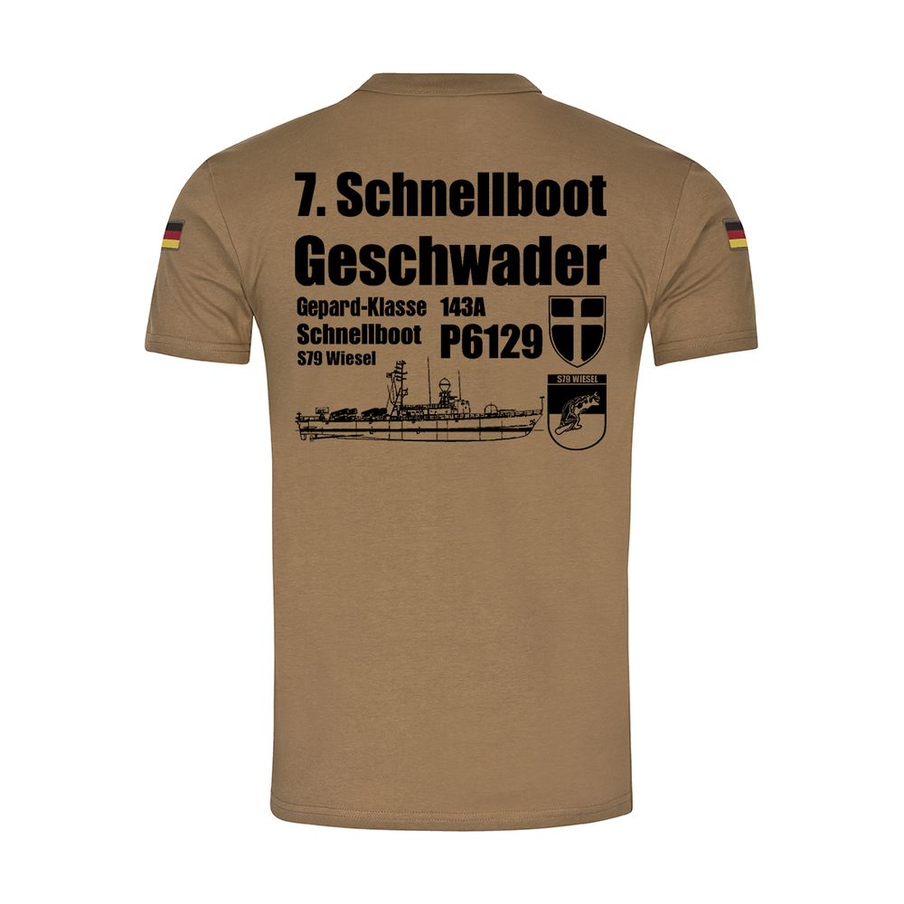 Bw Tropics 7 SG S79 Weasel Gepard 143A Speedboat P6129 Bootwappen # 30857