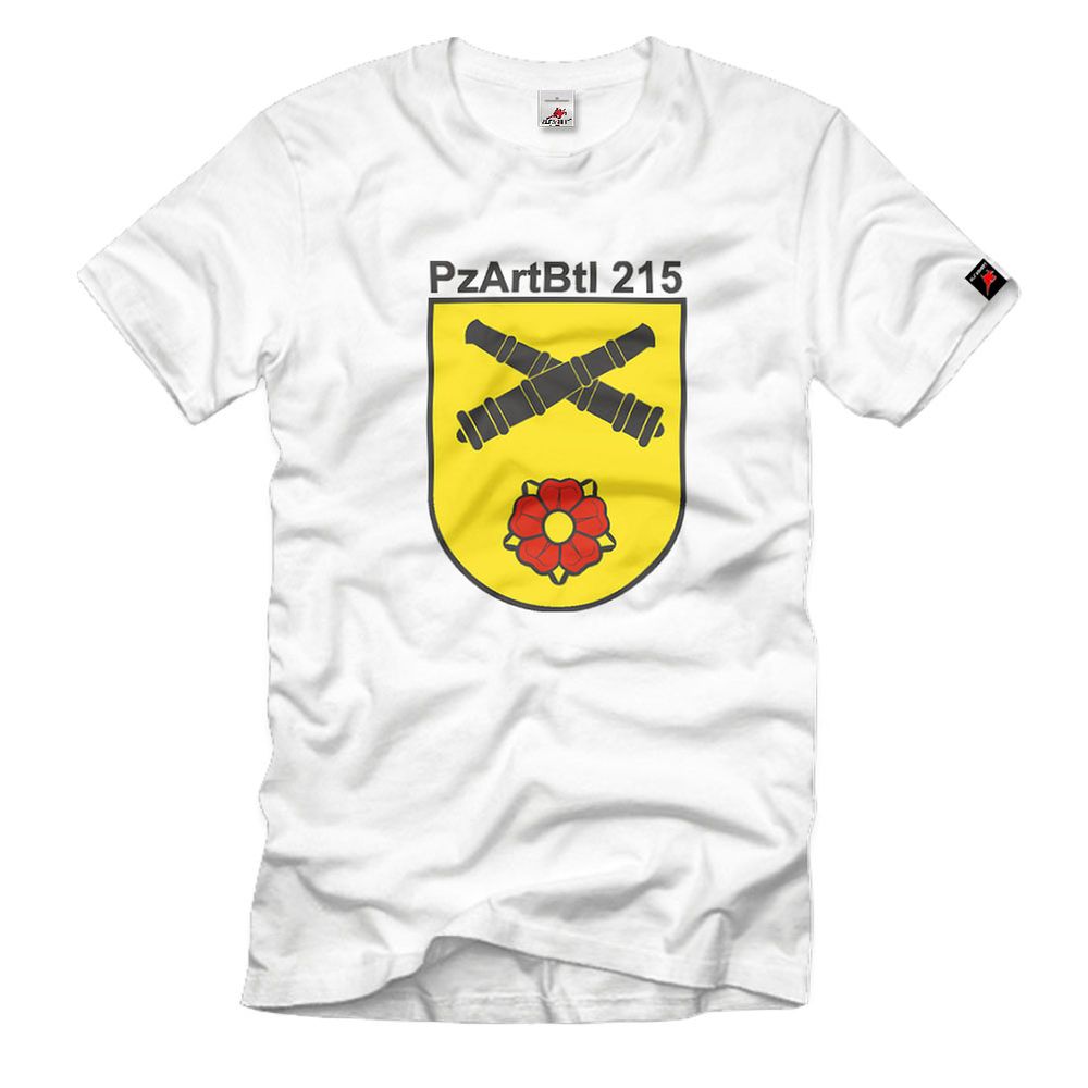 T-Shirt PzArtBtl 215 Panzerartilleriebataillon Artillerietruppe GFM-Rommel #14229