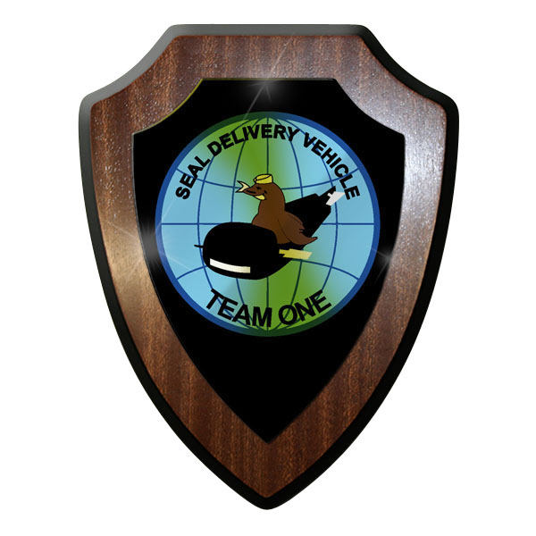Wappenschild / Wandschild -SEAL Delivery Vehicle Team One #9852
