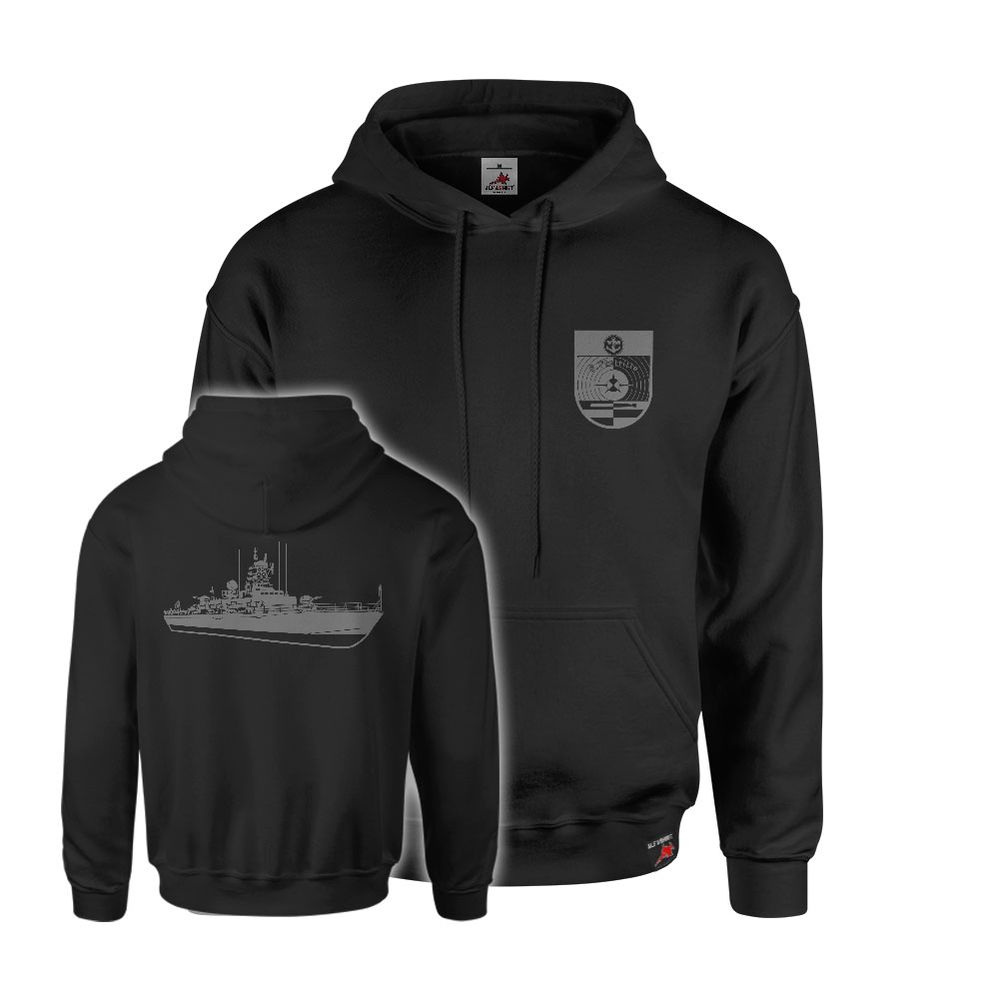Hoodie Kapuzenpullover Volksmarine VM Boot Schnellboot 6. Flottille #47950