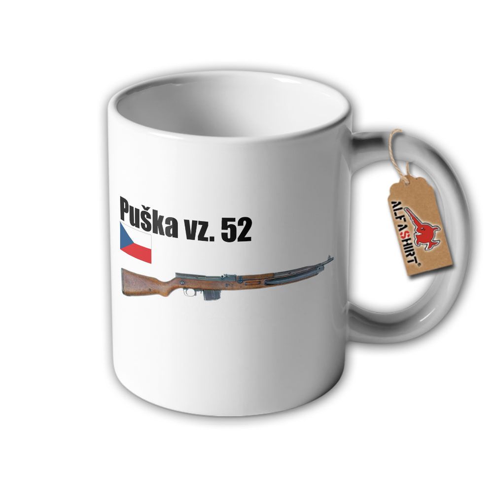 Tasse Puska vz 52 Gewehr Tschechien SeInstlager Prag Ceskoslovenska CSLA #32919