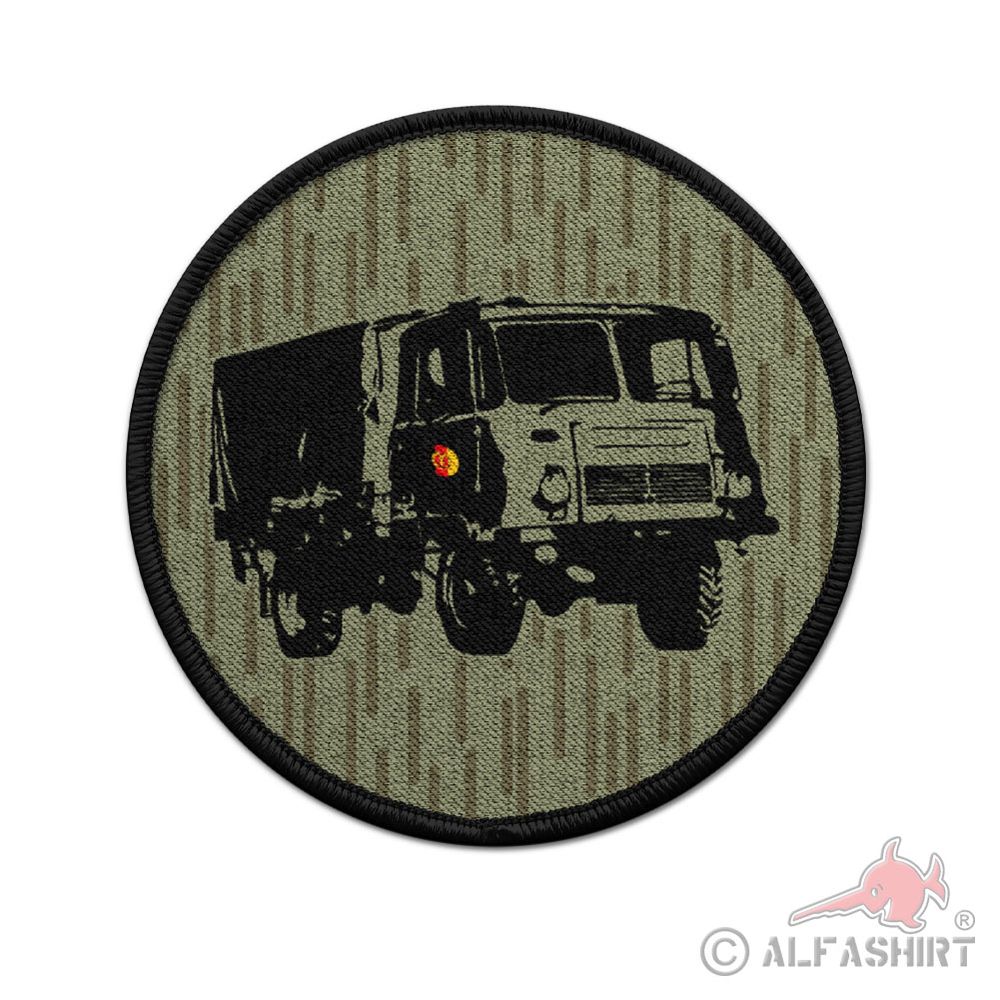 Patch LD LO 2500 NVA DDR Strichtarn Aufnäher Nationale Armee-Pritsche #39399