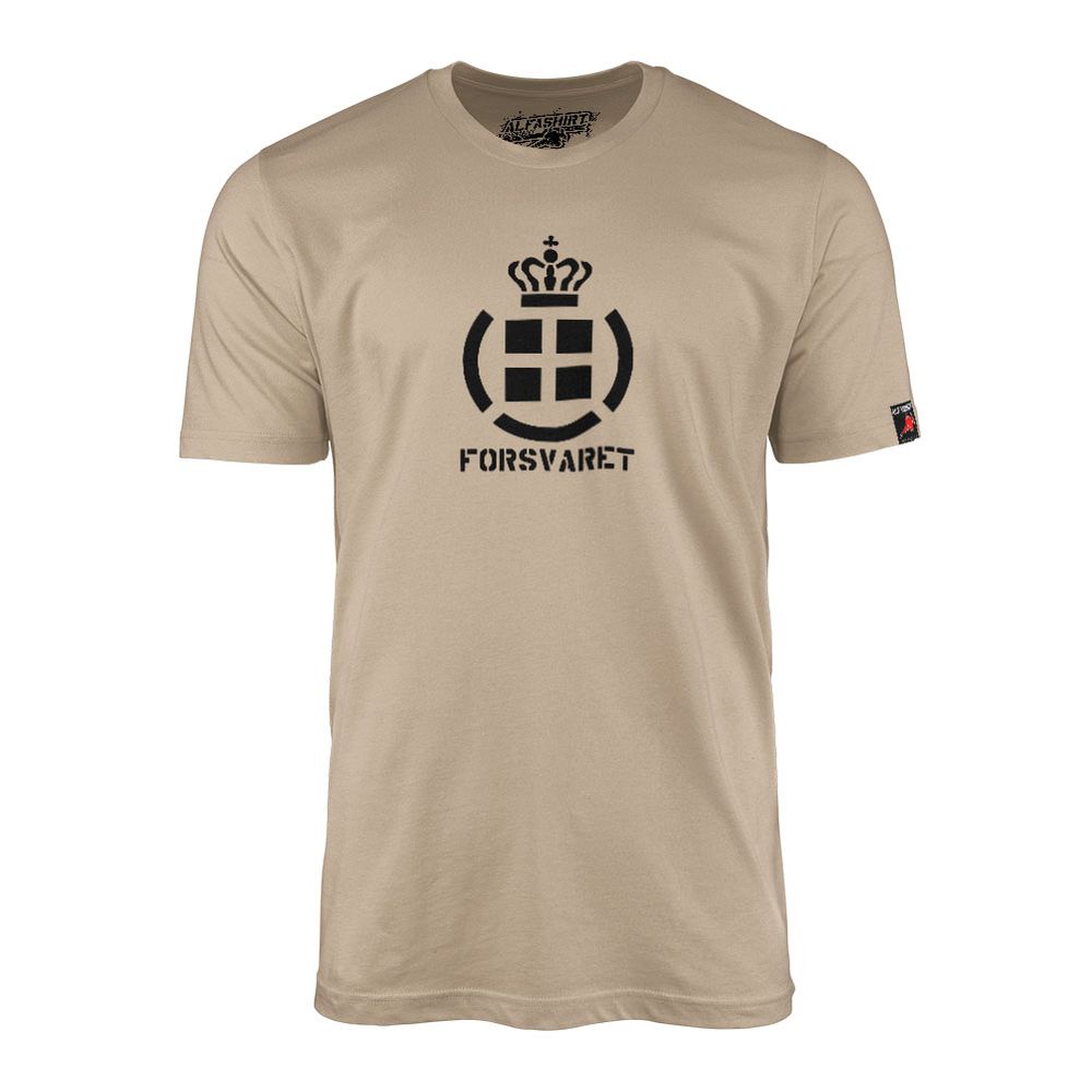 Forsvaret Danish Defence Force Dänemark Forsvaret Militär Wappen  T Shirt #12438