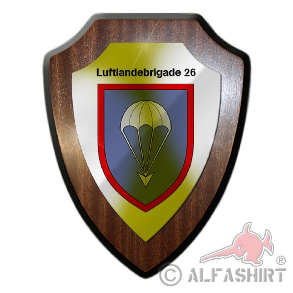 Airborne Brigade 26 LLBrig division FschJg Emblem Heraldic shield # 19870