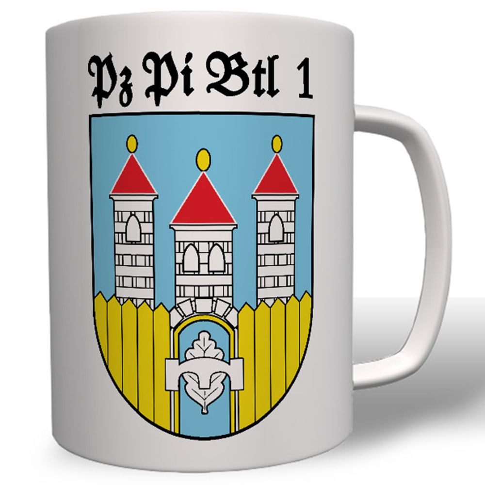 PzPiBtl 1 Panzerfahrzeug Pioniere Bundeswehr Panzerpionierbataillon Tasse #16432