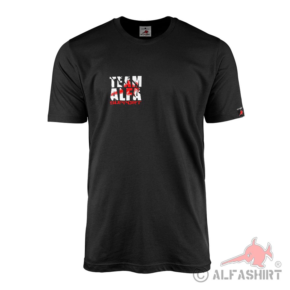 Team ALFA Support T-Shirt Alfashirt supporter helper submarine #41636