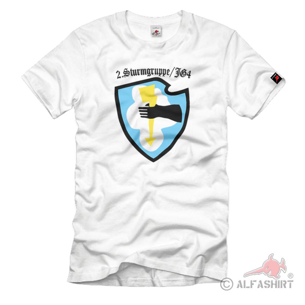 2 Sturmgruppe JG Luftwaffe Jagdgeschwader 4 T-Shirt #1803