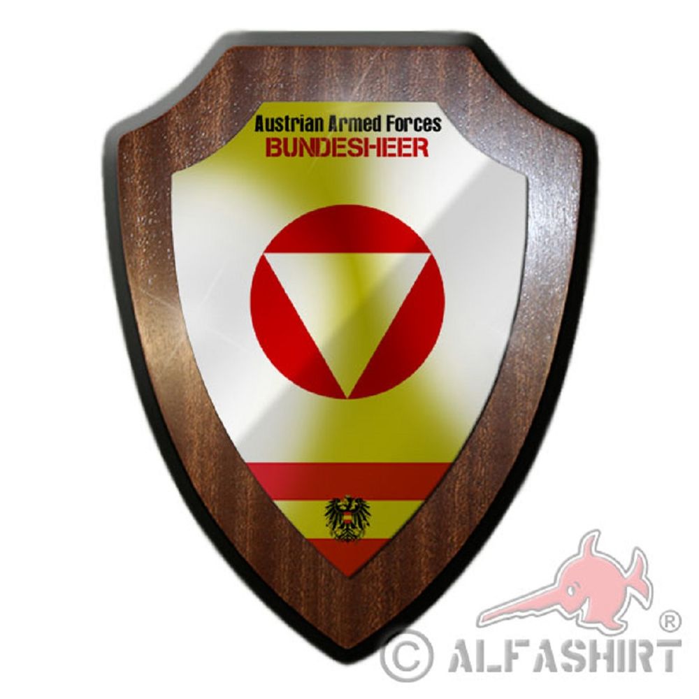 Austrian Armed Forces Bundesheer Österreich Abzeichen Wappenschild #19936