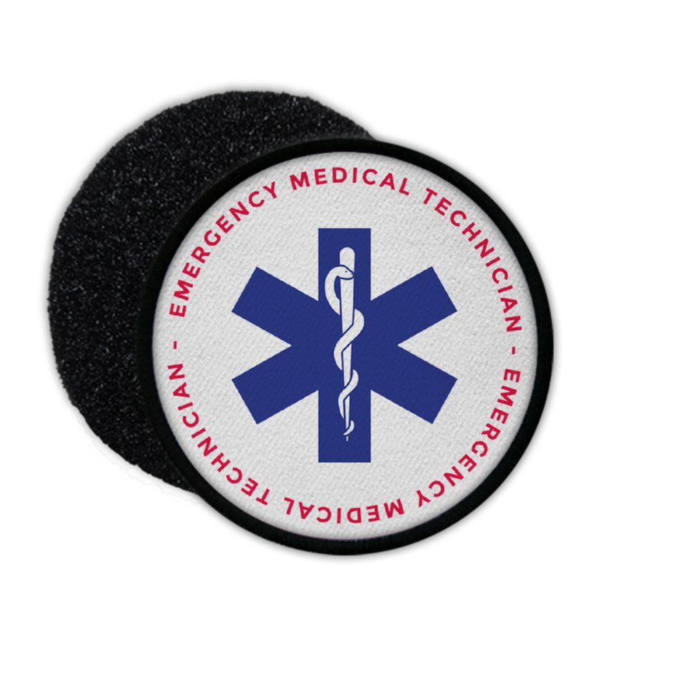Patch Emergency Medical Technican Notfallsanitäter Rettungsdienst 75m#33702