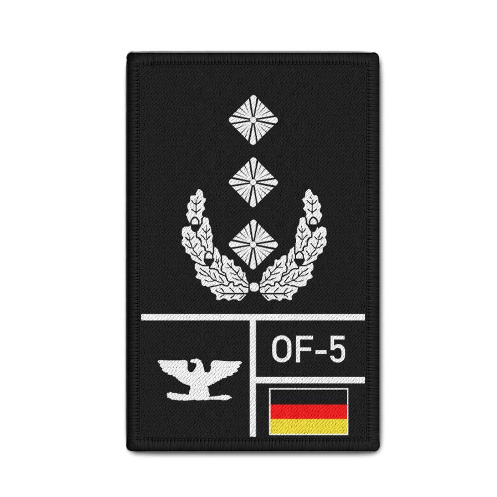 Rank Patch Bundeswehr Heer Luftwaffe Marine Schwarz #BW-Patch