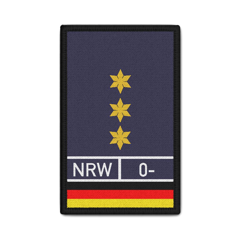 Patch Police Director PDin Service Service Uniform Badge Rank 9.8x6cm # 30875