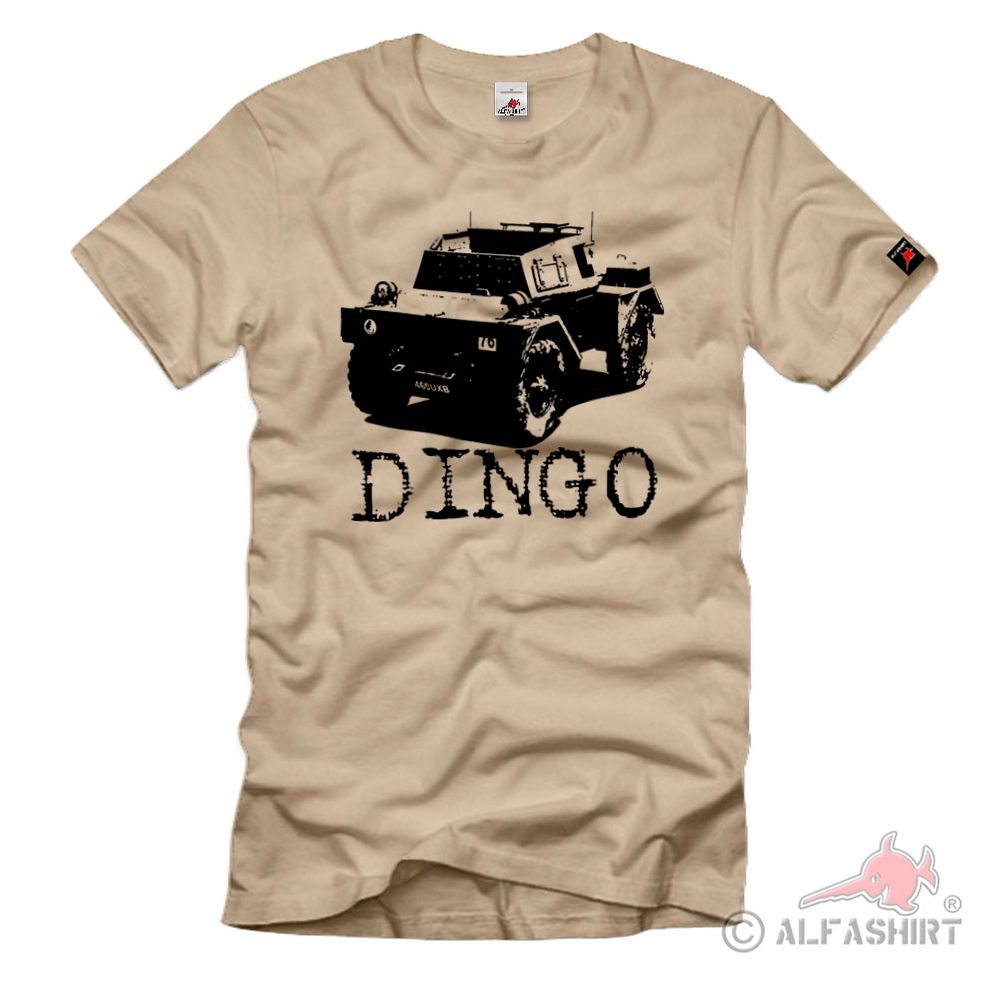 Dingo UK britischer Spähpanzer Allradantrieb Normandy British Army TShirt #30391