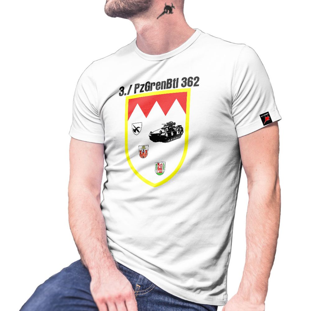 3 PzGrenBtl 362 Panzergrenadier-Bataillon Kompanie Bundeswehr T-Shirt#27688