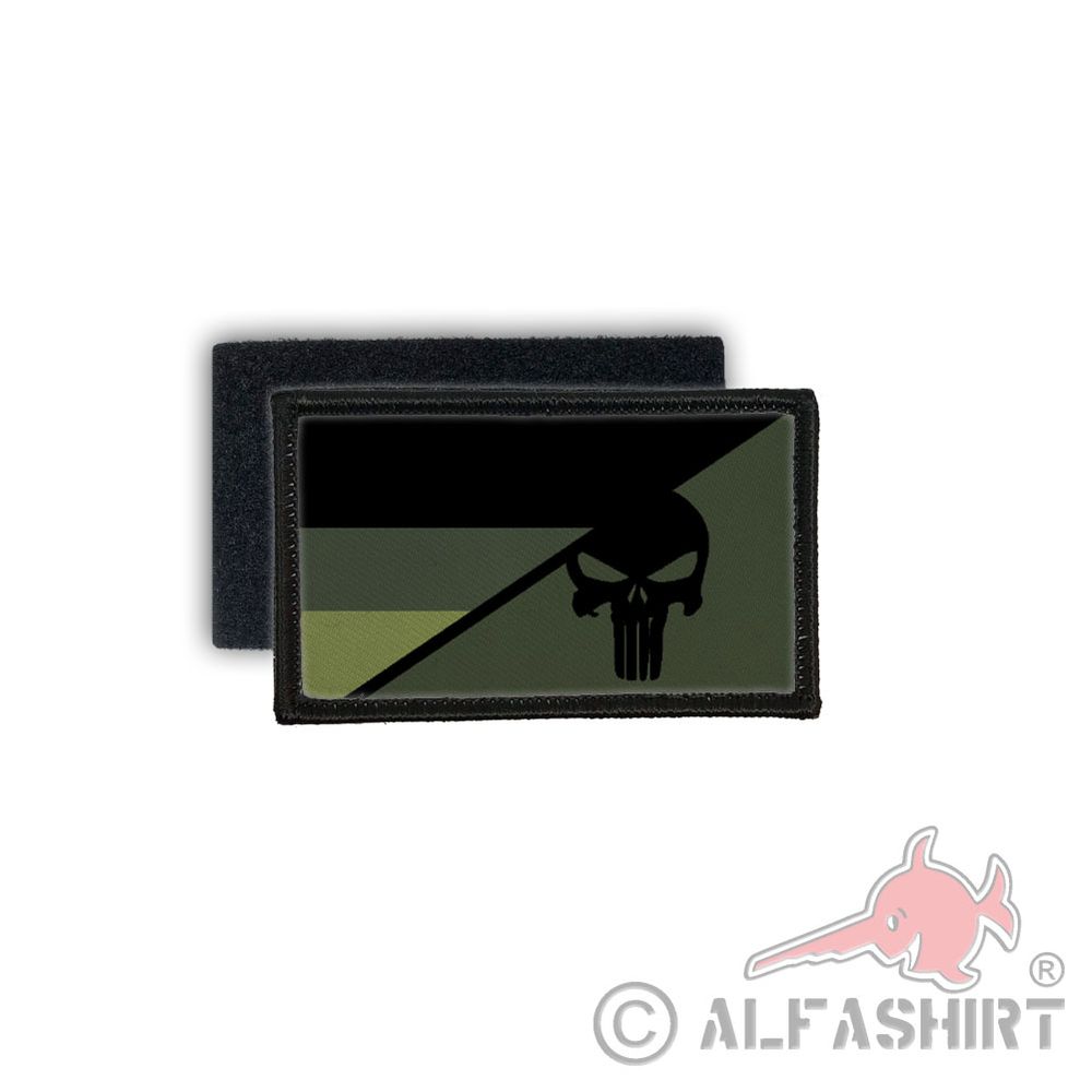 Patch Deutschland Skull Tarn oliv Shooter Tactical BW Flagge National #27656