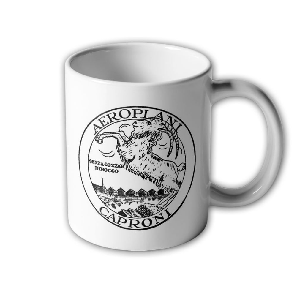 Mug Aeroplani Caproni company logo Italy airplane submarine motorcycle # 33037