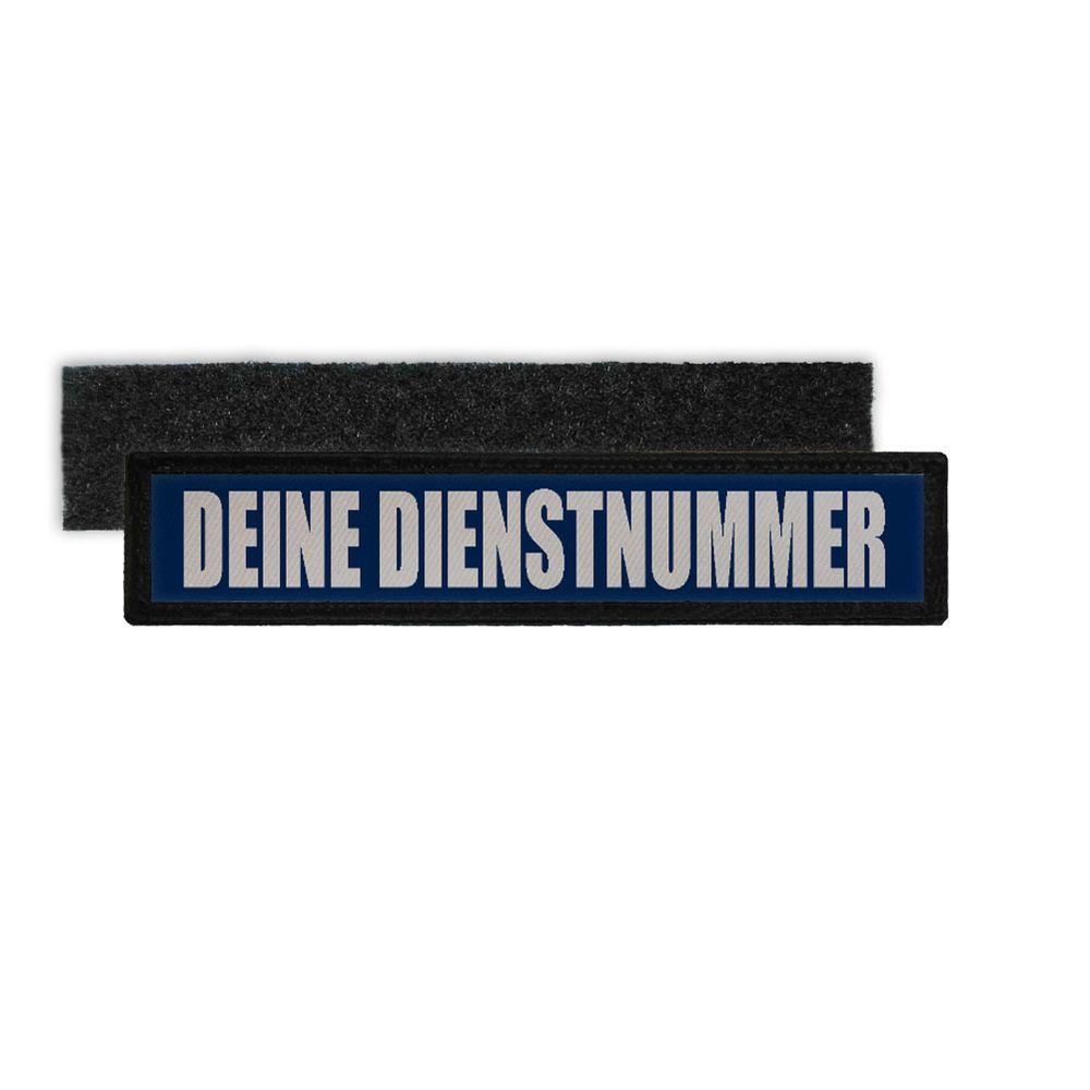 Namens Patch Service- Dienst -nummer Polizei Schutzmann Kripo Ausweiss #32225