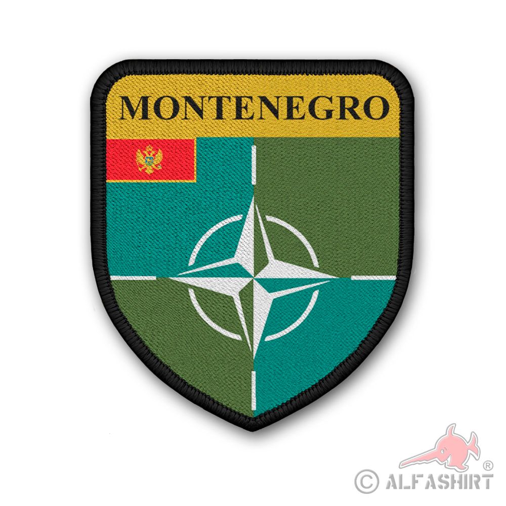Patch Nato Montenegro Crna Gora Gora Vojska Armee Aufnäher  #39979