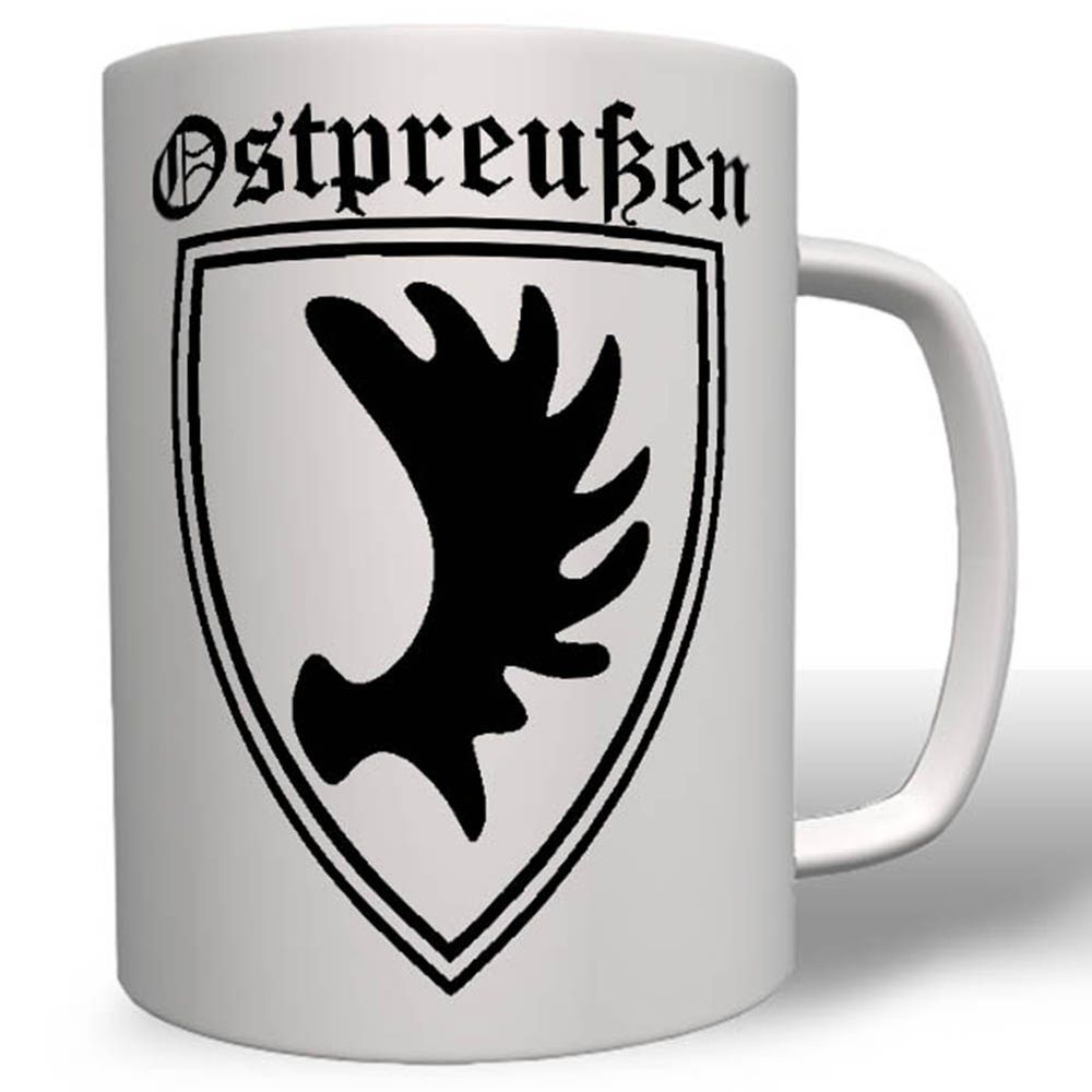 Ostpreußen Wappen Preußen Elch Geweih Deutschland - Tasse Becher Kaffee #3133