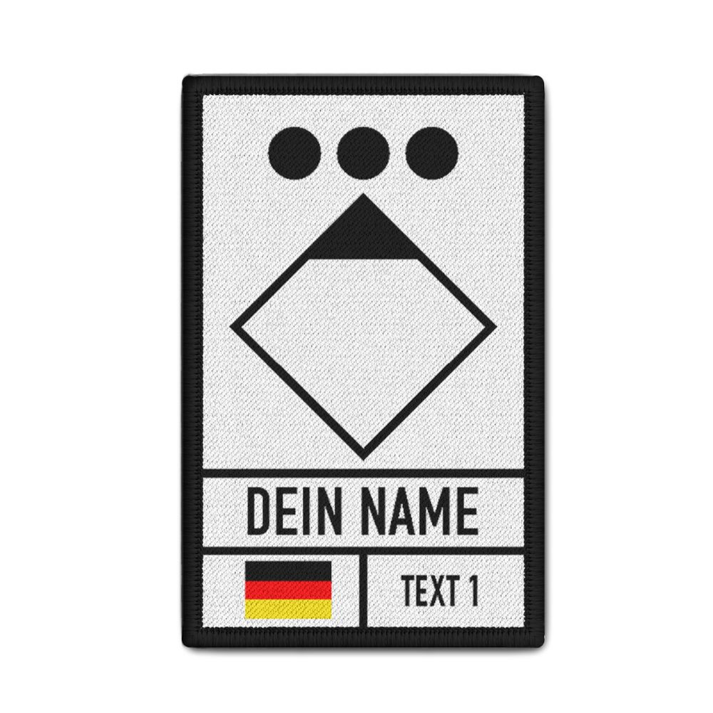 Patch Zugführer Feuerwehr Rettungsdienst Leitstelle Brandwache  # 35677