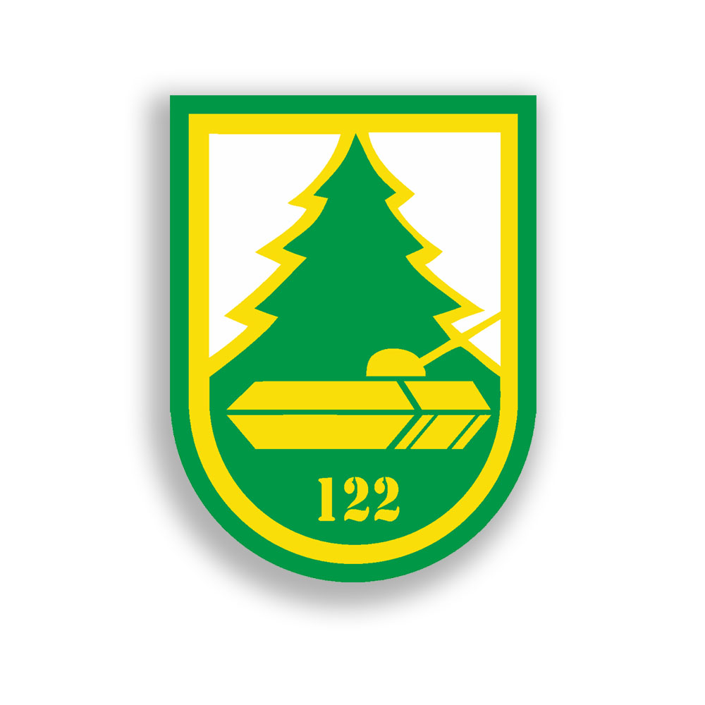 Sticker PzGrenBtl 112 Tank Grenadier Battalion Coat of Arms 6x7cm A836