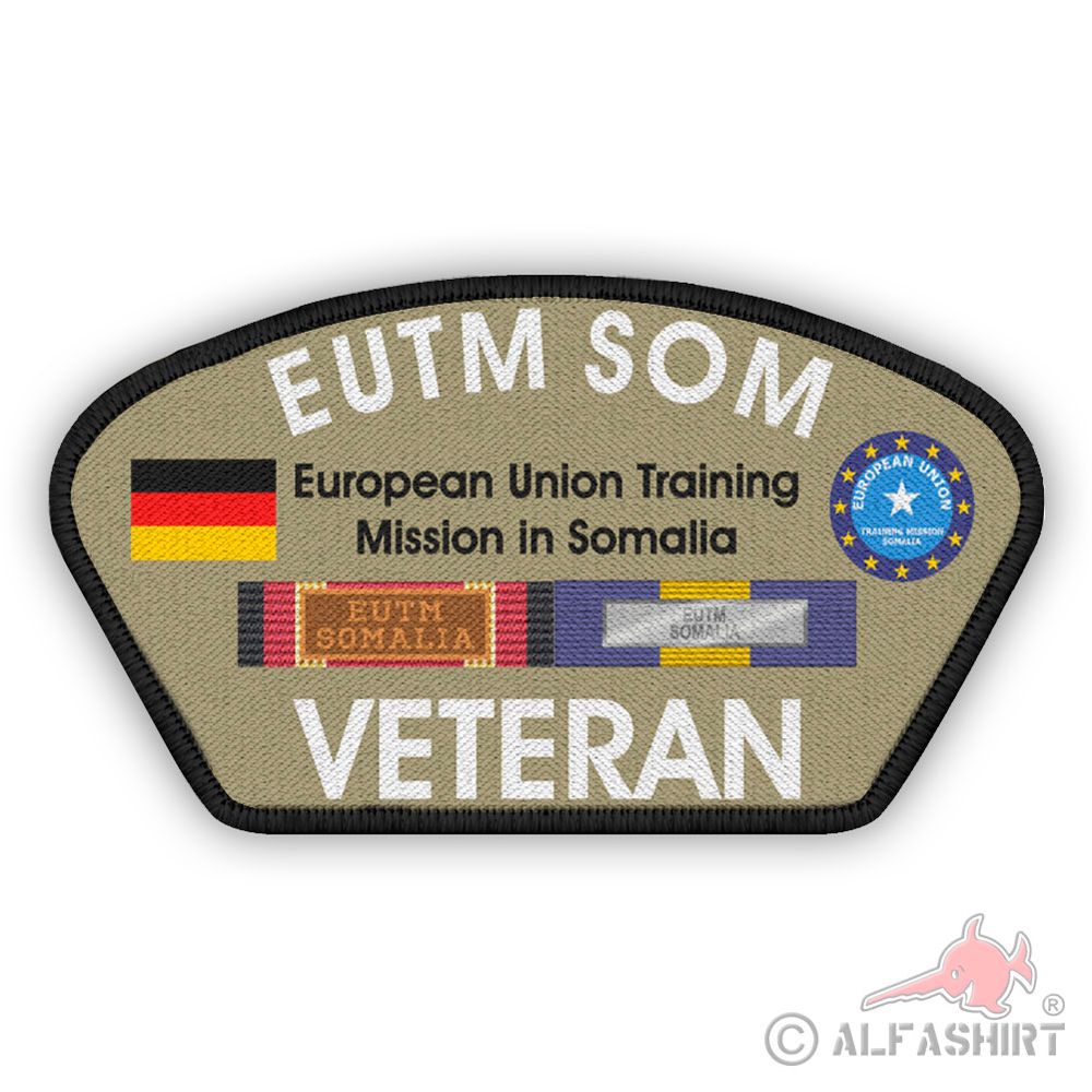 Veteran Patch EUTM SOM Bundeswehr European Union Training Mission #45278