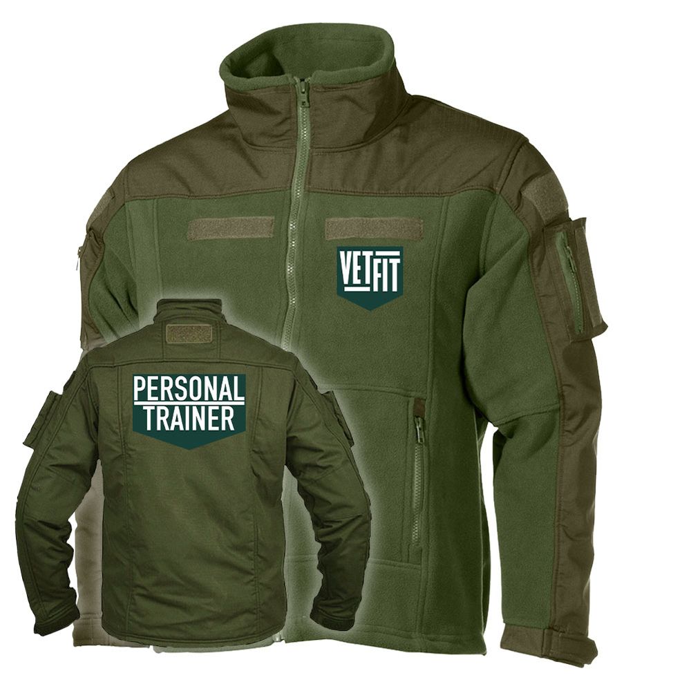 Combat Fleecejacke gestickt VetFit #K03660