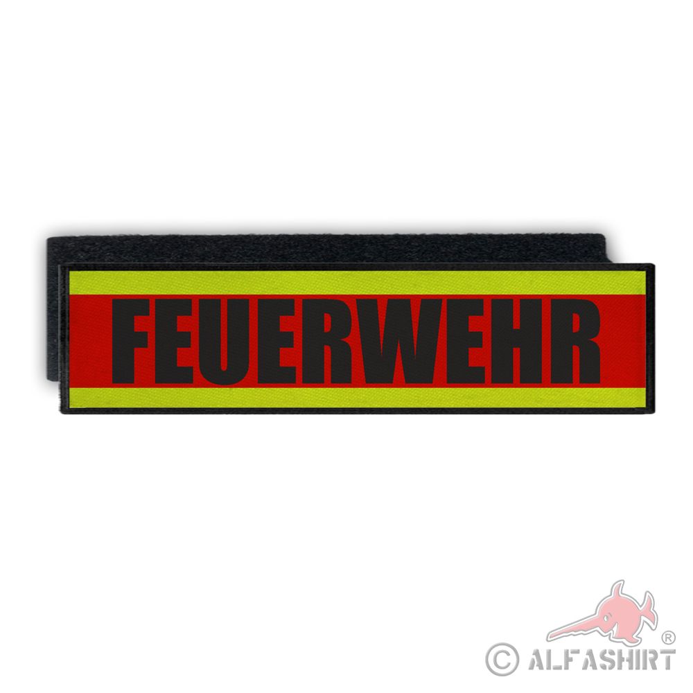 Patch Feuerwehr Schweiz Rückenpatch Aufnäher Zürich Schutz Rettung 28x7cm#37250