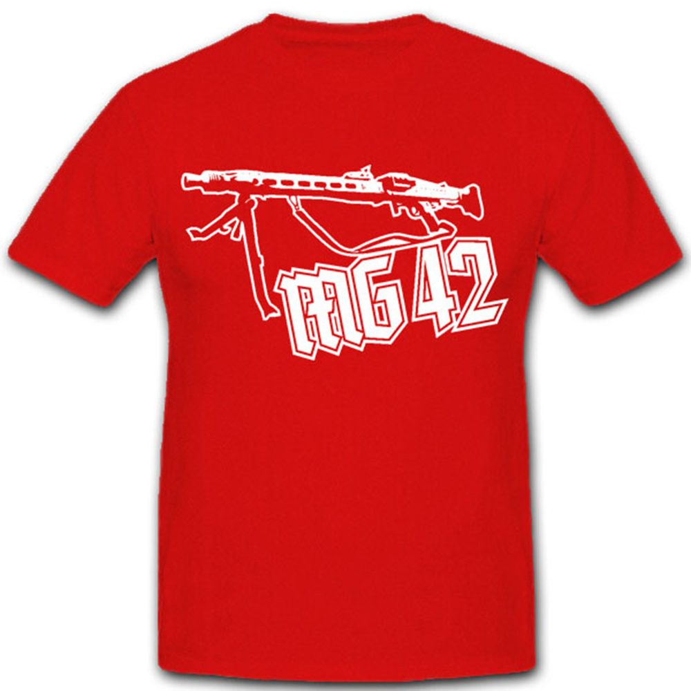 MG 42 Maschinengewehr Waffe Militär WK 2 Heer - T Shirt #5523