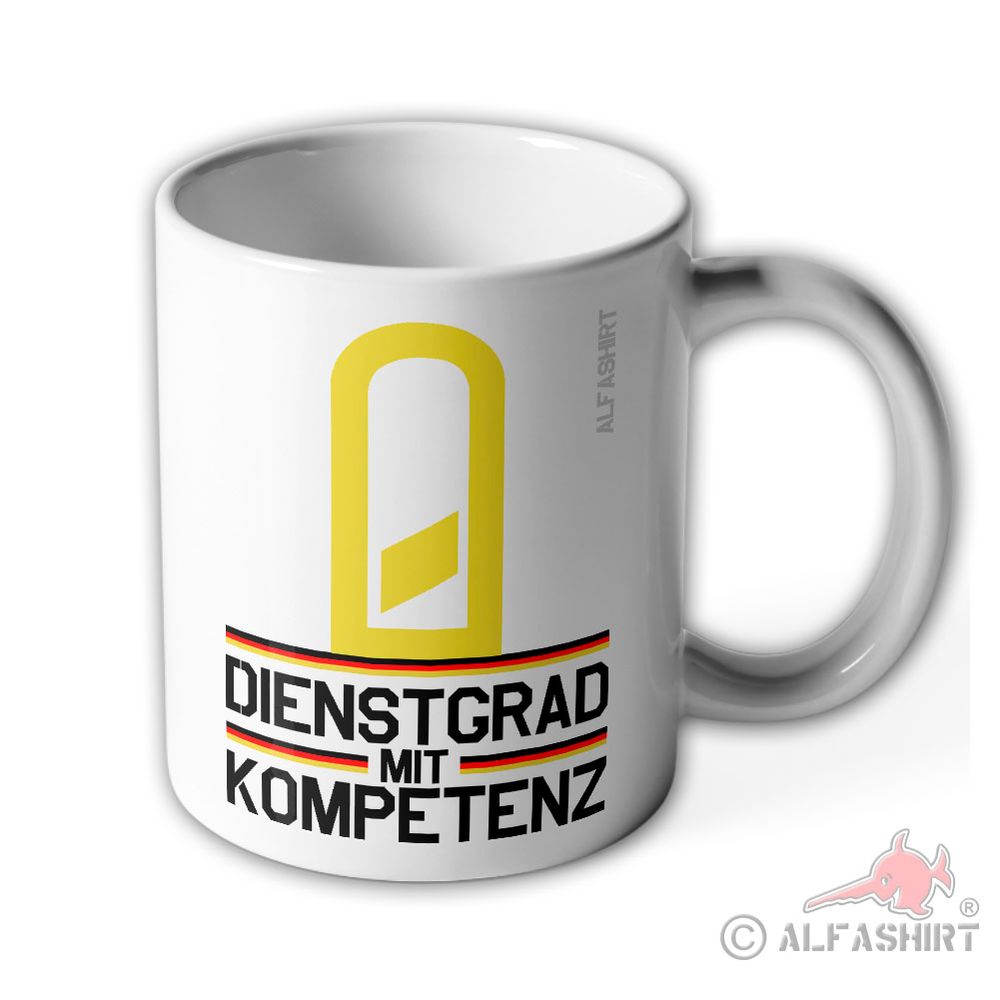 Tasse Korporal Marine BW Abzeichen Schulterschlaufen Becher#38779