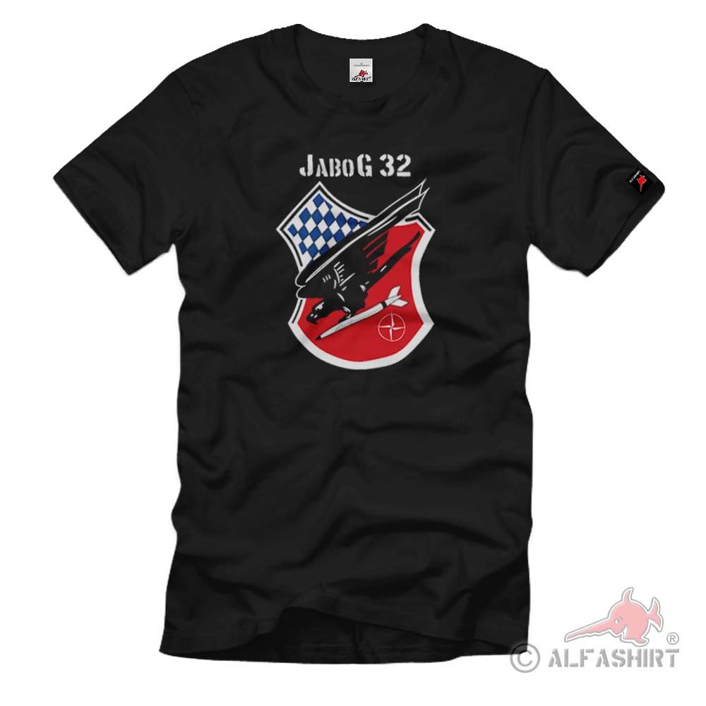 Jabog 32 Fighter Bomber Squadron Luftwaffe Bundeswehr Coat of Arms Bund - T Shirt # 1542