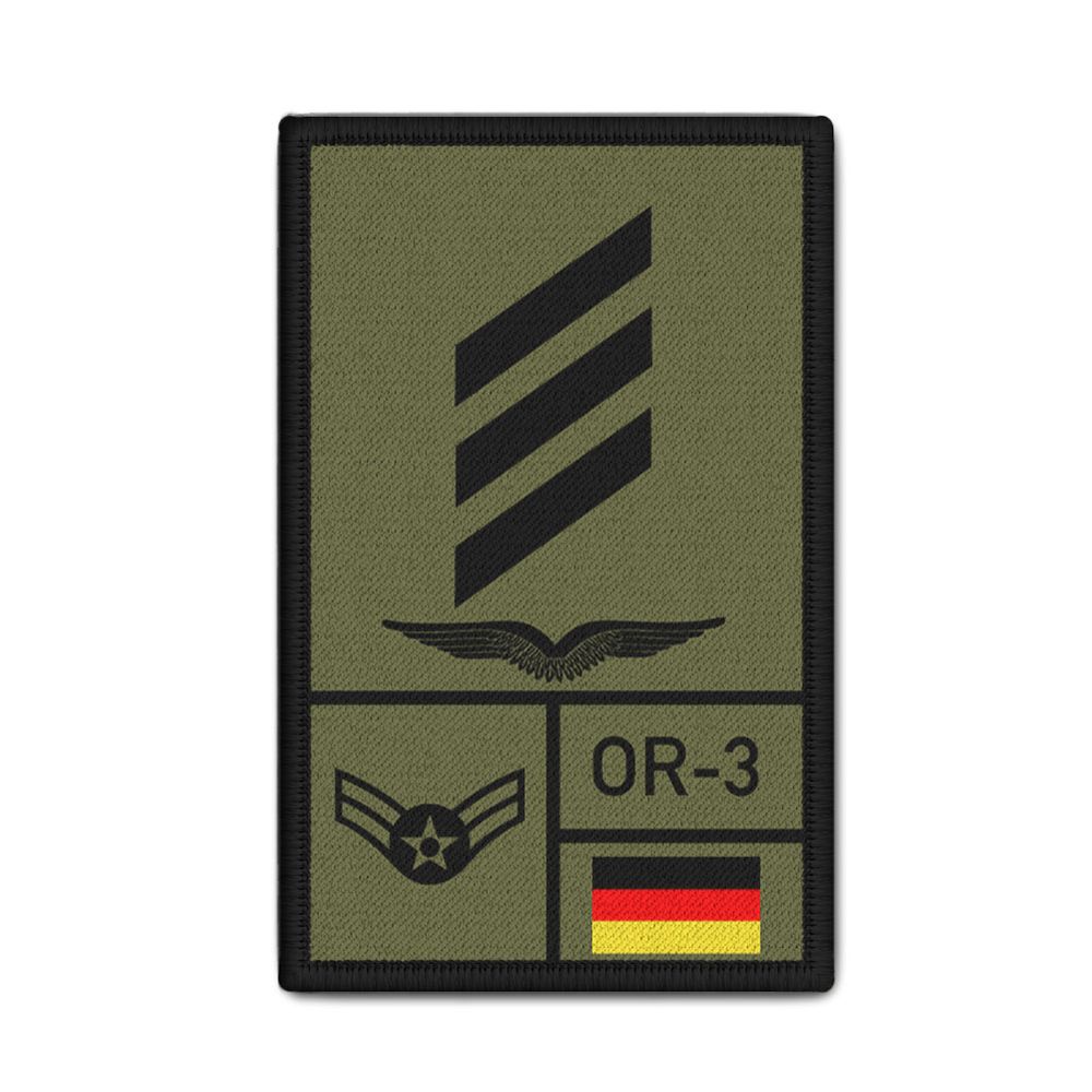Rank Patch Bundeswehr Army Air Force Navy Rank Patch Bundeswehr Army Air Force Navy