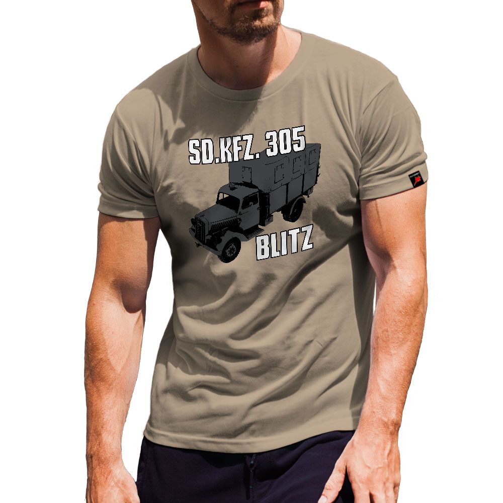 SdKfz 305 Blitz 3 Tonner Schlepper LKW Ladungsträger T Shirt #31174