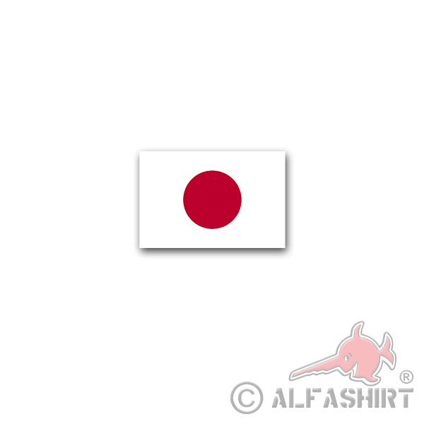 Sticker Japan Flag State of Tokyo Sun Flag Flag 11x7cm A2981