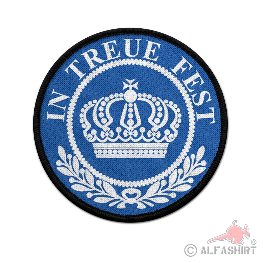 Patch Bayern Kopel in faithfulness white blue patch #40555